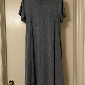 LuLaRoe Charcoal High Low Dress